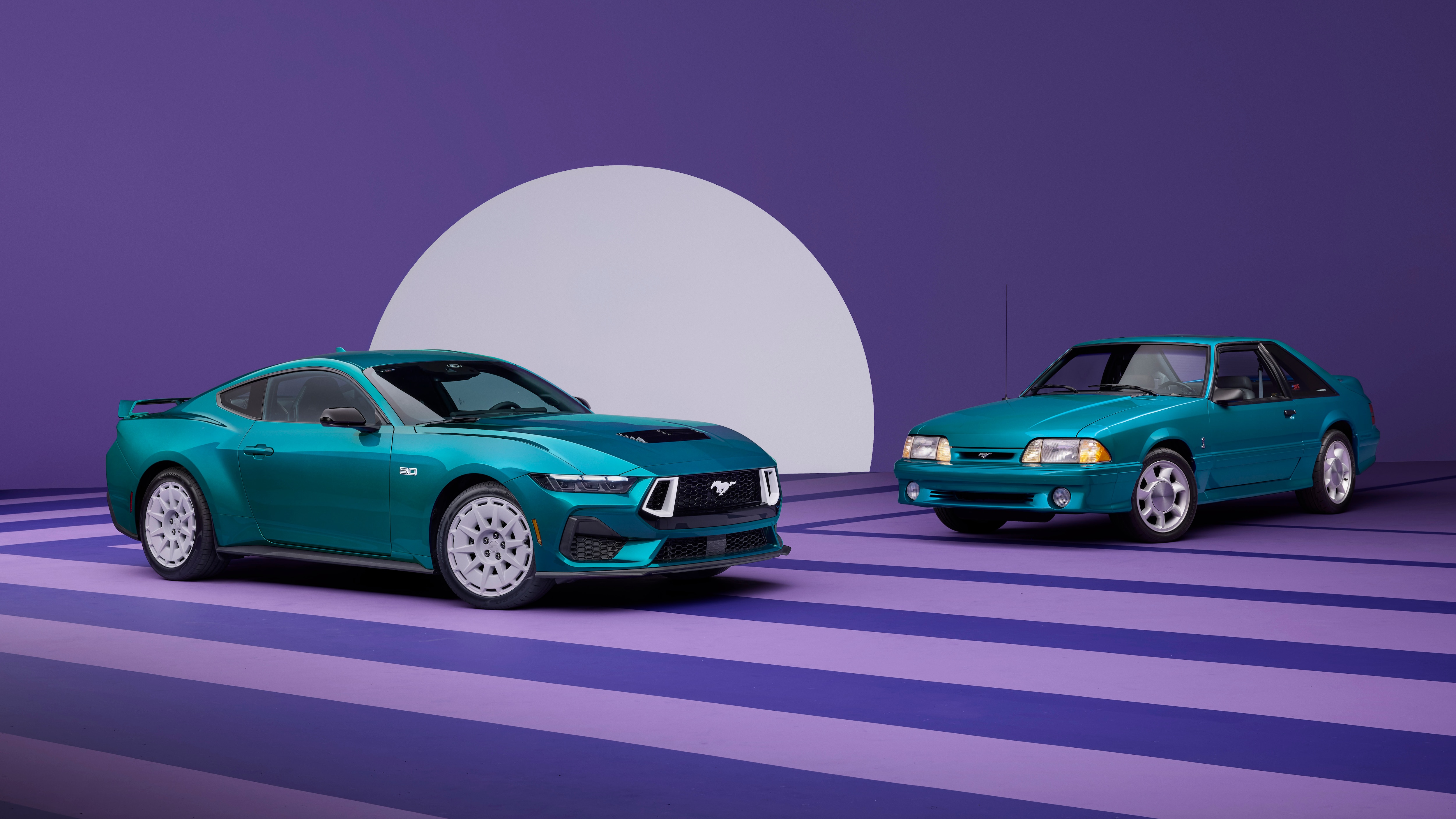 Preproduction 2026 Mustang GT Premium shown with optional equipment and extra cost color.